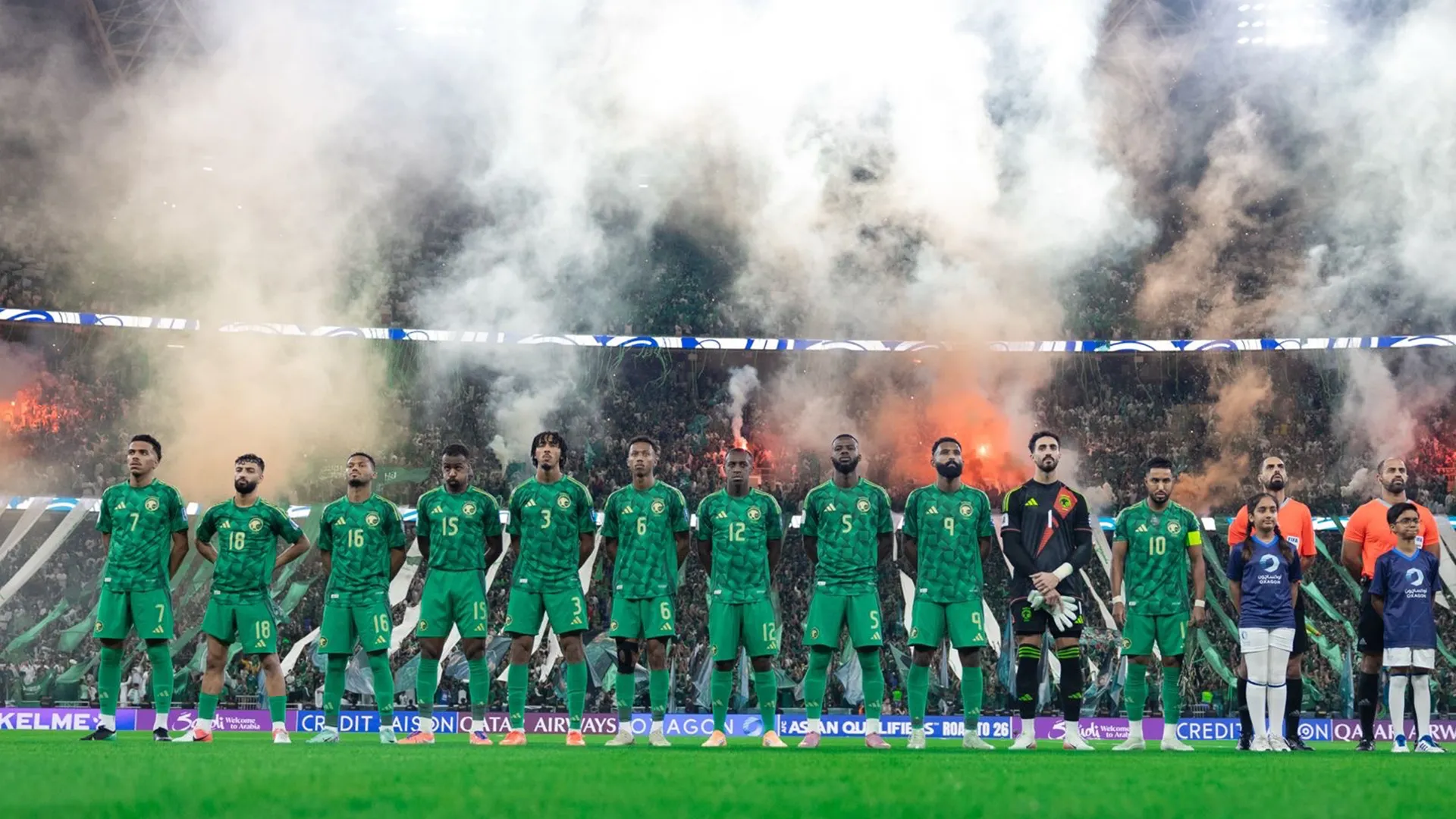 المنتخب السعودي يستعد لمواجهة مصر في كأس العالم